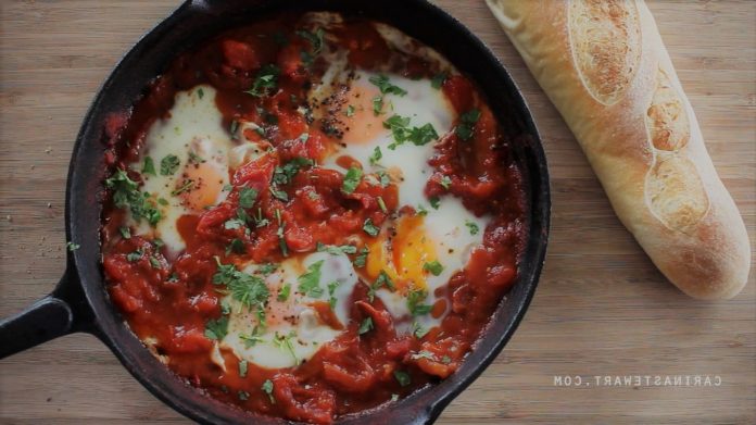 Shakshuka：辣番茄烤鸡蛋