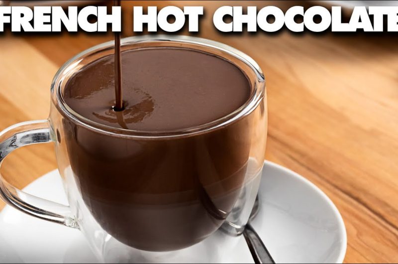 Французский горячий шоколад