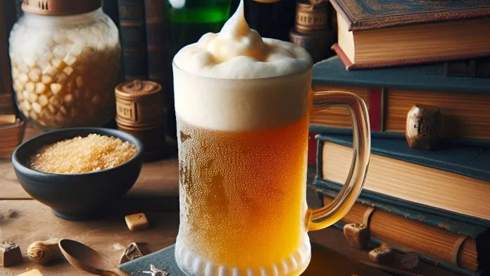 哈利波特里的黄油啤酒